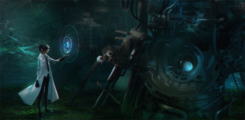 rebirth of a machineexperimental study inspired by various artists and pieces and trying to work thr