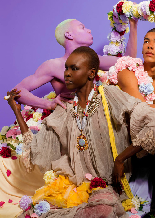 furples:  i-D Magazine Summer 2011Excess All AreasModel: Alek WekPhotographer: Matthew StoneStyling: Matthew Josephs 