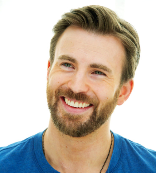 Chris Evans at the “Captain America: The Winter Soldier” Press Conference at the Four Se