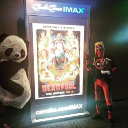 #Deadpool (At Carmike Cinemas - Patton Creek 15 + Imax)