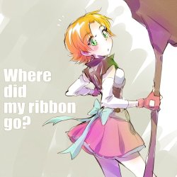 rwby-fan:  Where did my ribbon go? by いえすぱ