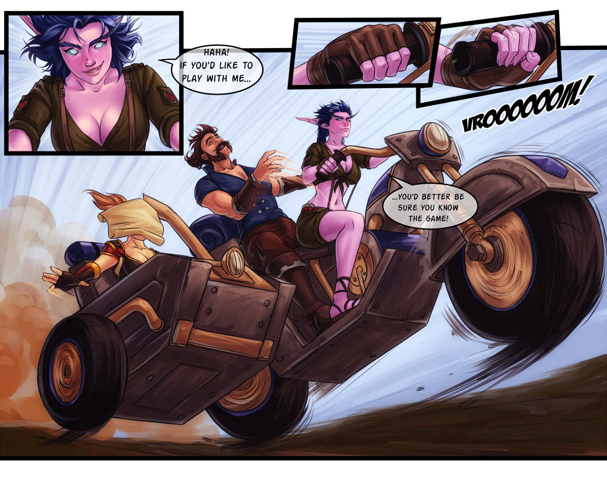 newadultcomics:  Personalami - The Booty Hunters (World of Warcraft)