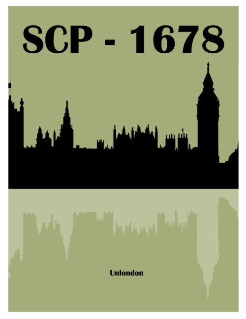 SCP-1678 minimalist poster, inspired by another tumblr’s minimalist SCP poster idea… (S