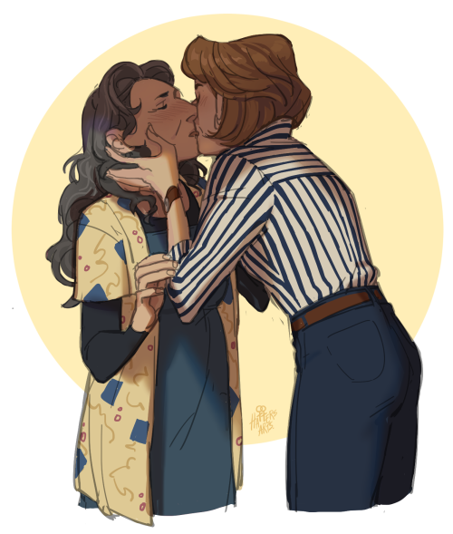 Grace and frankie commission for @puntless thank you so much!!!! 