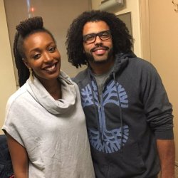 intoxicatingimmediacy:Franchesca Ramsey - in other news, @DaveedDiggs is an absolute delight &amp; i look extra sleepy cause it’s way past my bedtime #lovettorleaveit