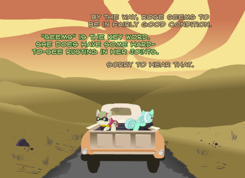 ask-omegacoder:  Road trip over!We Repair Ponies #124  Ooo~!
