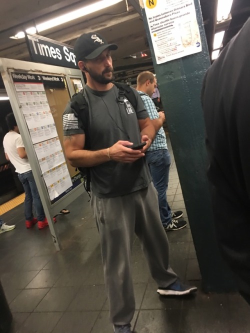 everydayhotness: Times Square Station - NYC - 9/6/17 Like this? Follow these: NSFW page @everydayhot