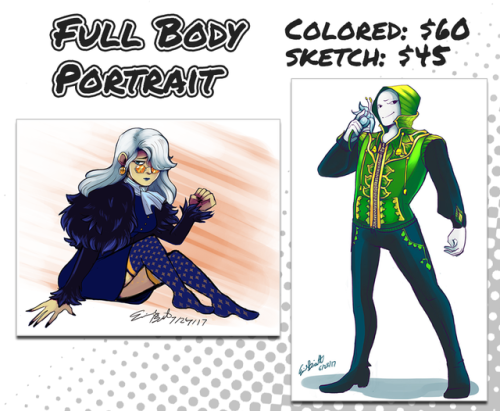bittermause:  bittermause:  Personal Commissions are here and updated…again! Hey, I’m E