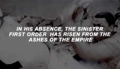 bensolcs:  With the support of the REPUBLIC, General Leia Organa leads a brave RESISTANCE.