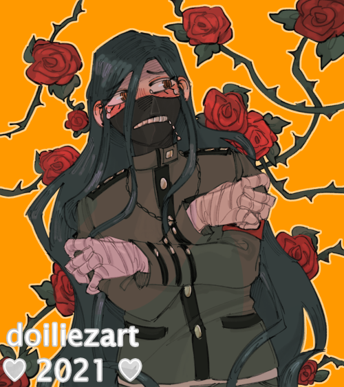 doiliezart:ive been wanting to do a korekiyo drawing for like a week or two now and finally committe