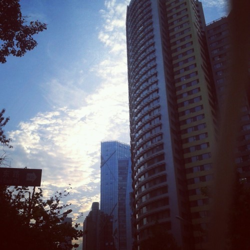 I love it when there’s a blue sky in downtown Beijing. It’s the best thing ever. Sighs, 