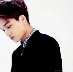 blondejongin:  EXO calendar BTS - kai 