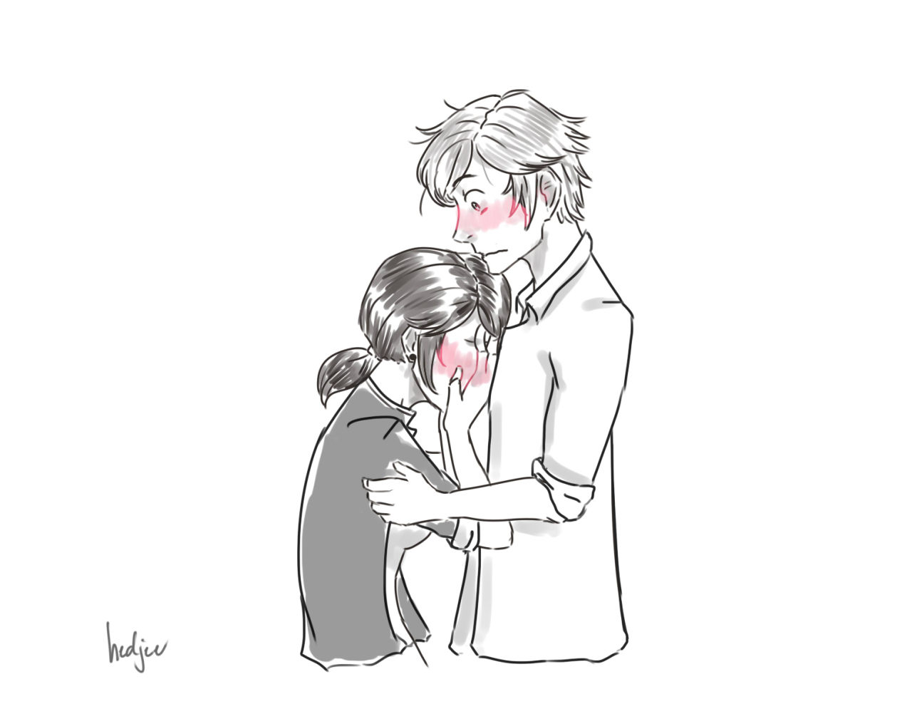 hedjee:  au where they knew eachothers identity and probably date eachother bonus