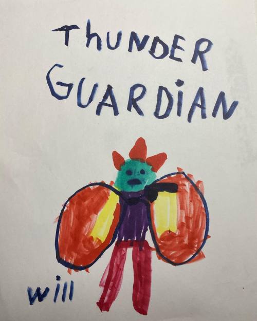 The next great super hero— Thunder Guardian, by my son Will! If you’re at Tidewater Comi