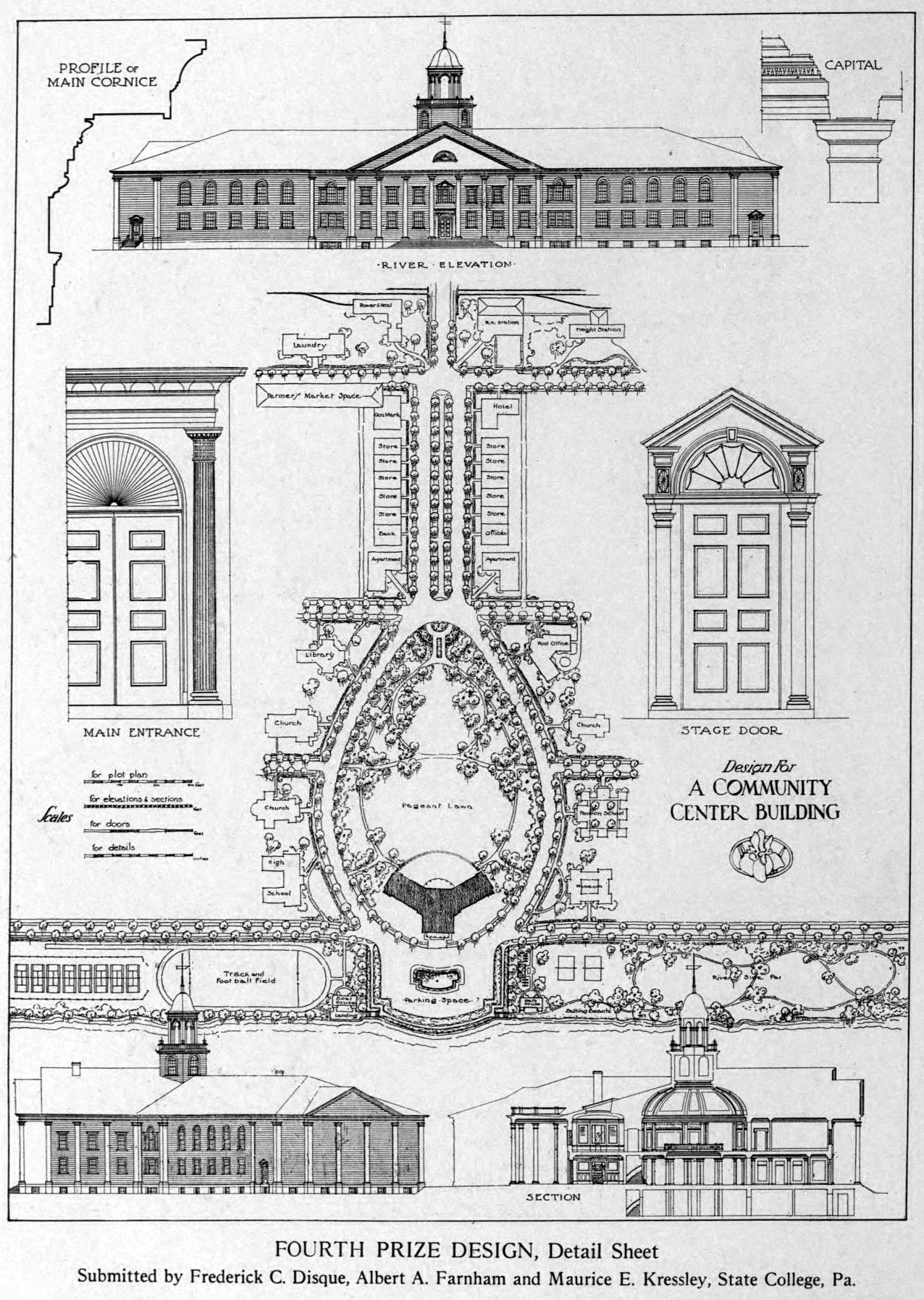 Design for a Community Center Building