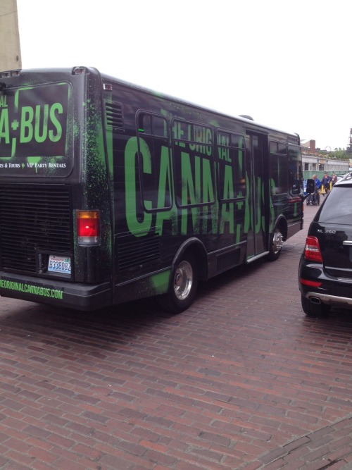 Porn a-high-ass-ginger:  Seattle’s Canna-Bus photos