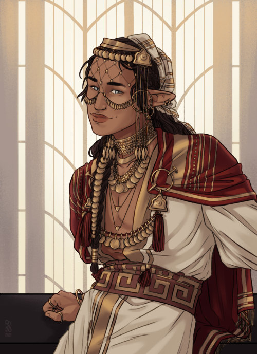 busymagpie: Fingon in his wedding garment