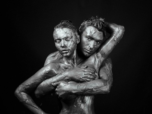 Colton Haynes and Holland Roden photographed by Tyler Shields (2018).