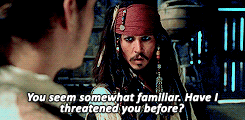 jennifergarner: I’m Captain Jack Sparrow. Savvy? 