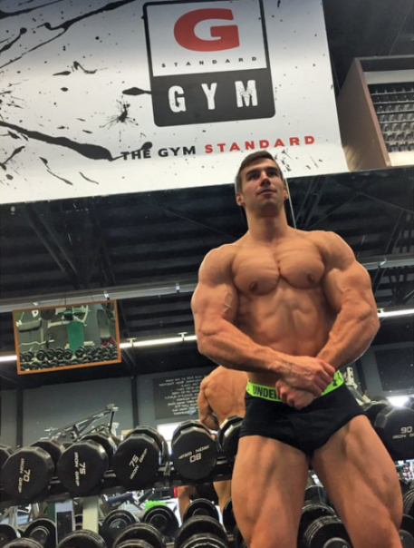 ashermuslguy:  Stu from Sean Cody (Jacob Burton) now training for his next bodybuilding