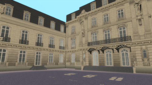 WIP : Hôtel de Camondo (Paris)Hi !!!I’ve decided to play again :) and started with trying to rebuild