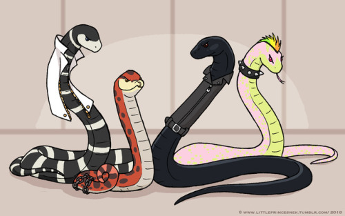 littleprincesnek: Uh oh, Look out @orochihigh it’s the Kings Gang! You don’t want to mix it up with 