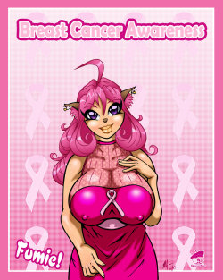 mdfive:  Breasts Cancer Awareness by GraphicBrat