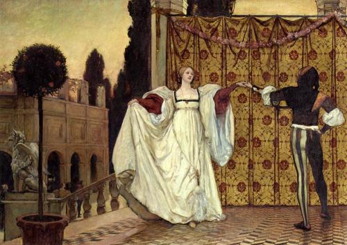 A Pavane by Edwin Austin Abbey(Click to enlarge)