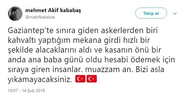 Gaziantep'te sınıra giden...