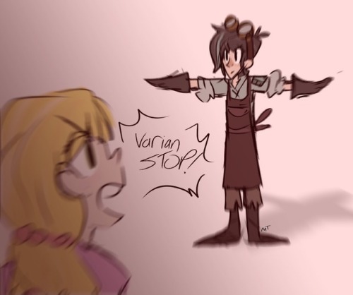Aggressively T-poses