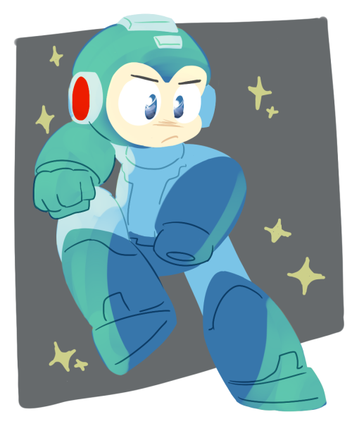 vidgameprotag:  theres like three people that wanted to see me draw this little blue guy 