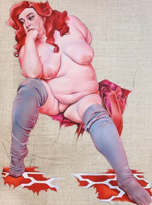 Artist: Karen Turner // Model: Rubyyy Jones (they/them)