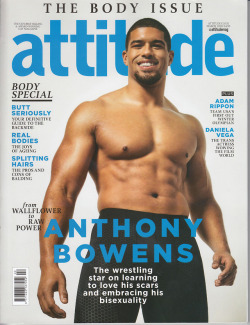 rufskin: Mr. Anthony Bowens | Attitude Magazine | Ph: Gregory Vaughan | Styling: Joseph Kocharian | RUFSKIN HEAT singlet 