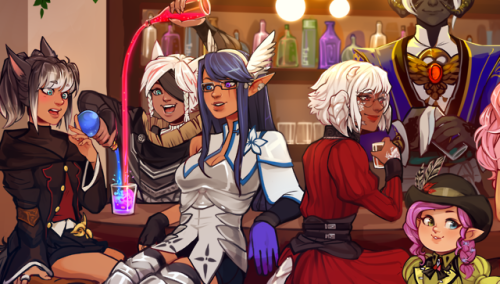 momo-deary:The Knights of the Abyss Cafe ~