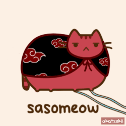  Akatsuki Members as Kitties :3 made by me; got the idea from pusheen's tumblr ヽ(*≧ω≦)ﾉ 