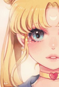 somniumlunae:   Sailor Moon // by +1   