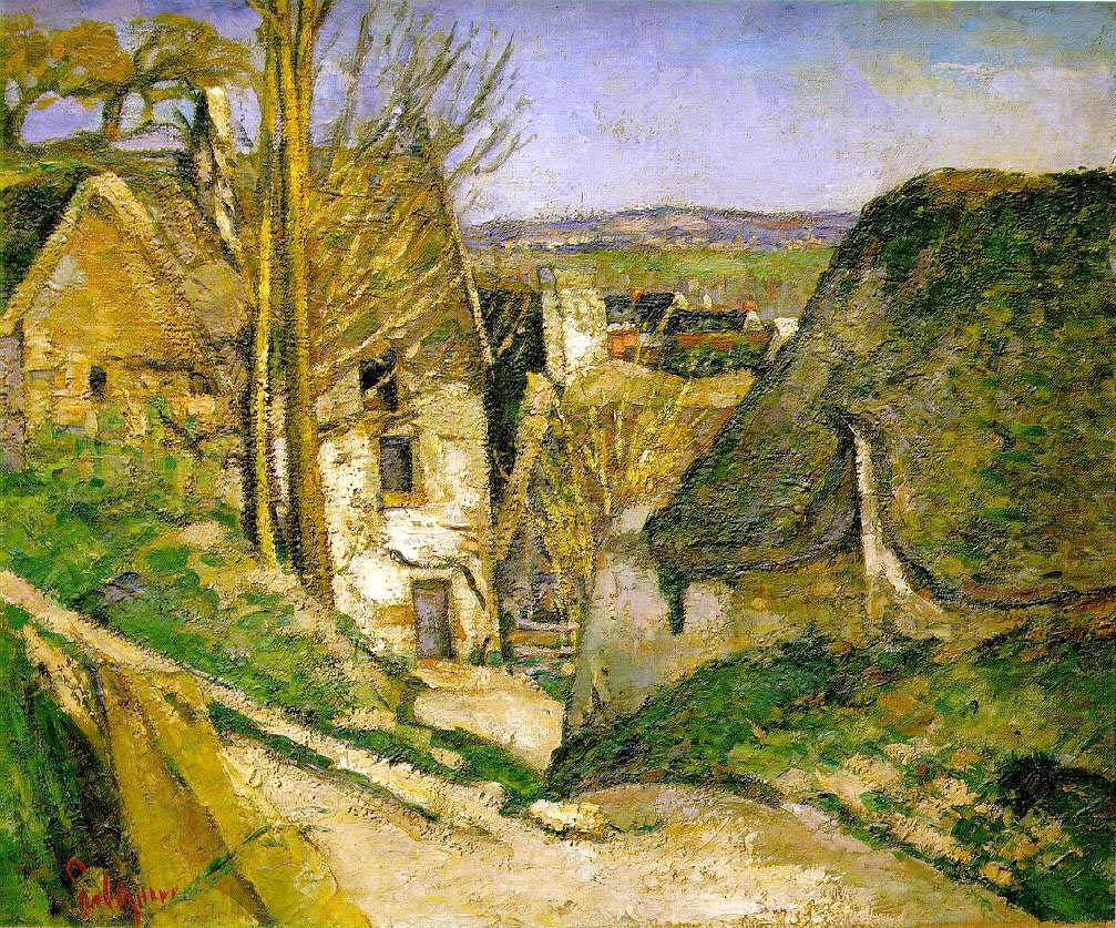 endlessquestion:  Paul Cezanne - The House of the Hanged in Auvers-sur-Oise 