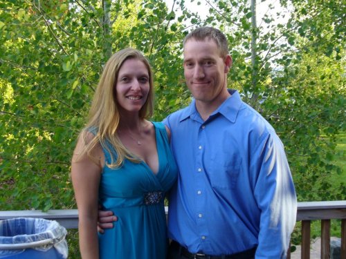 laneyhart: Hubby and I GORGEOUS COUPLE!