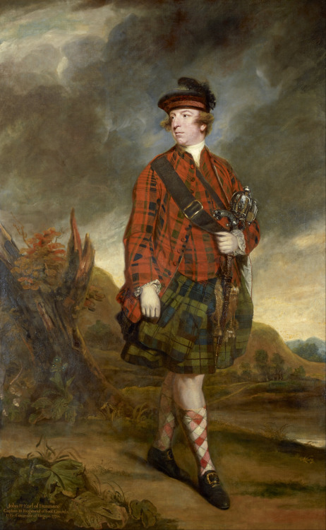 Portrait of John Murray, 4th Earl of Dunmore by Joshua Reynolds, 1765.
