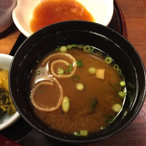 Akadashi Miso Soup #food #foodie #foodstagram #foodgasm #foodblogger #foodpics #foodphotography #foo