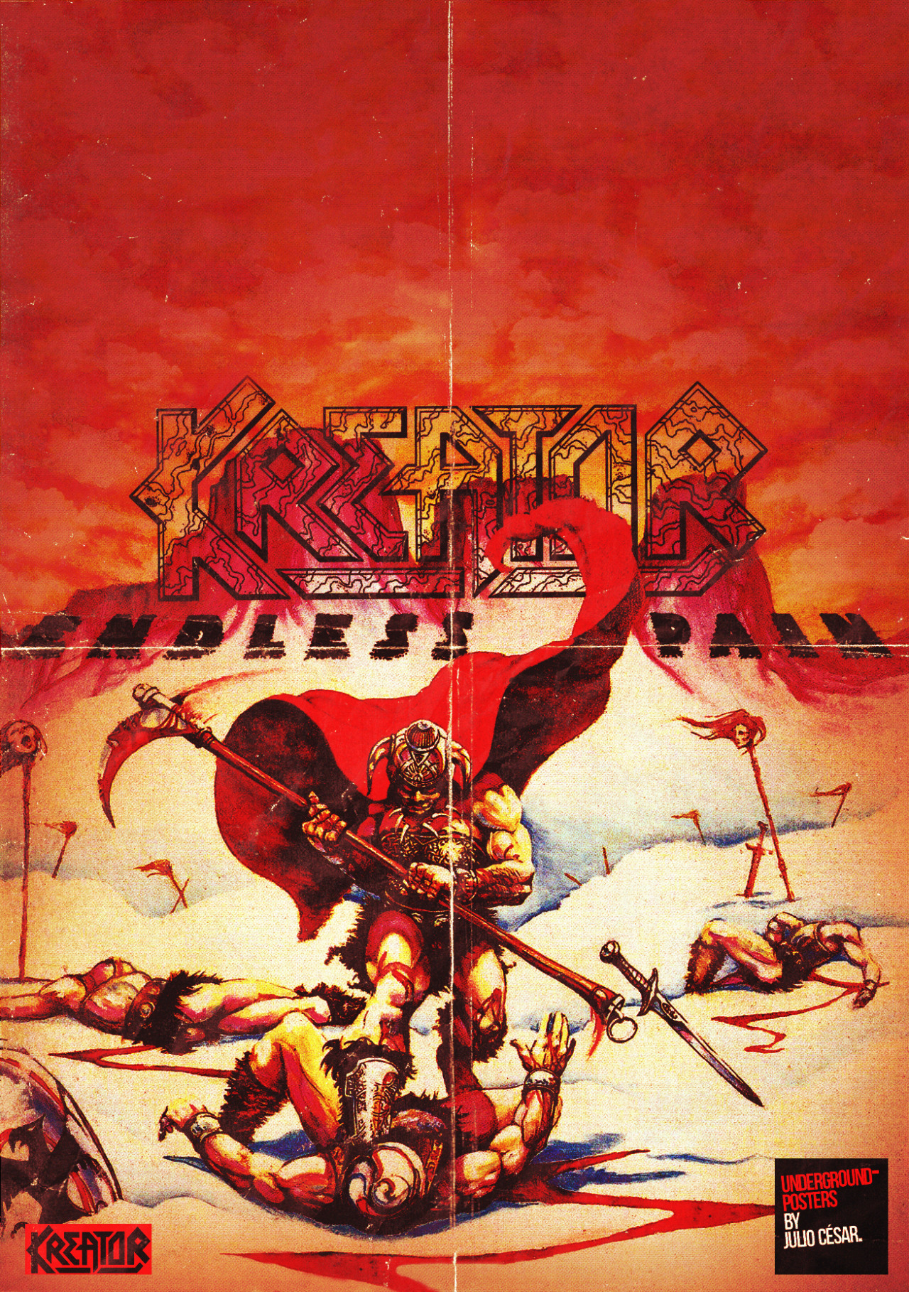jczesar — Kreator - Endless Pain (1985) by Julio...