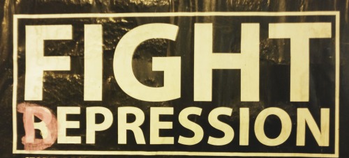 “Fight Repression / Depression”Sticker seen in Brussels, Belgium