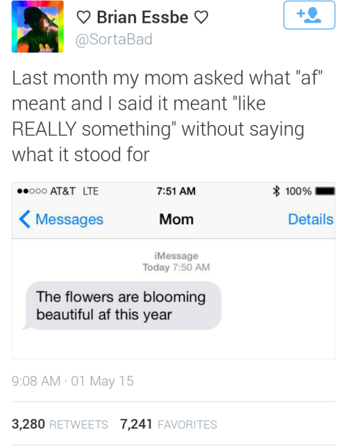 mom texts
