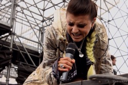 anotherbandwh0re:  Juliet Simms  Warped Tour in Toronto - July 17th 2015  I was there and she was amazing and gorgeous!!