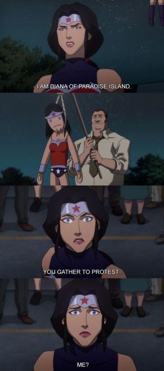 uselessgirlrage:  doriandawes:  thespiritofyamato:  MOTHERFUCKERS COULDN’T GET ON WONDER WOMEN’S LEVEL   Still bringing up that she never made fun of this man or mocked him. She told him to embrace his truth and to stop being ashamed.  WW is a fucking