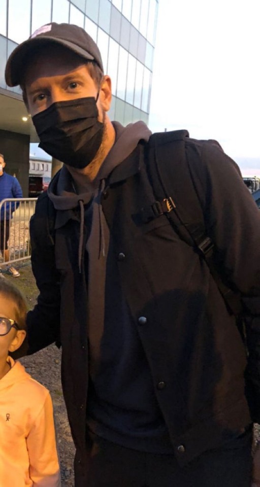 Off-duty Seb Just Hits Different