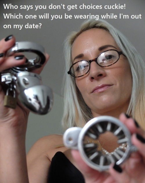 The beta learns to select carefully as this will be all he is wearing when her date arrives. Having 