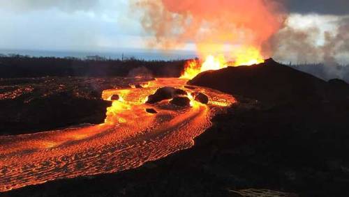 Kilauea Volcano,Hawaii 