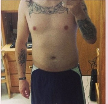 jewsquats:  swolbraham4l:  2010/2013/2015 First photo I was 167lbs and thought I