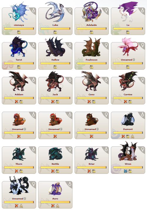 pumpkin-bread:SO MANY DRAGONS FOR SALE GOD HELP MEWill sell for half off any AH price from now until